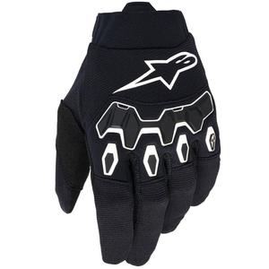 Alpinestars Full Bore V2 Jugend/Kinder Motocross Handschuhe schwarz-weiß