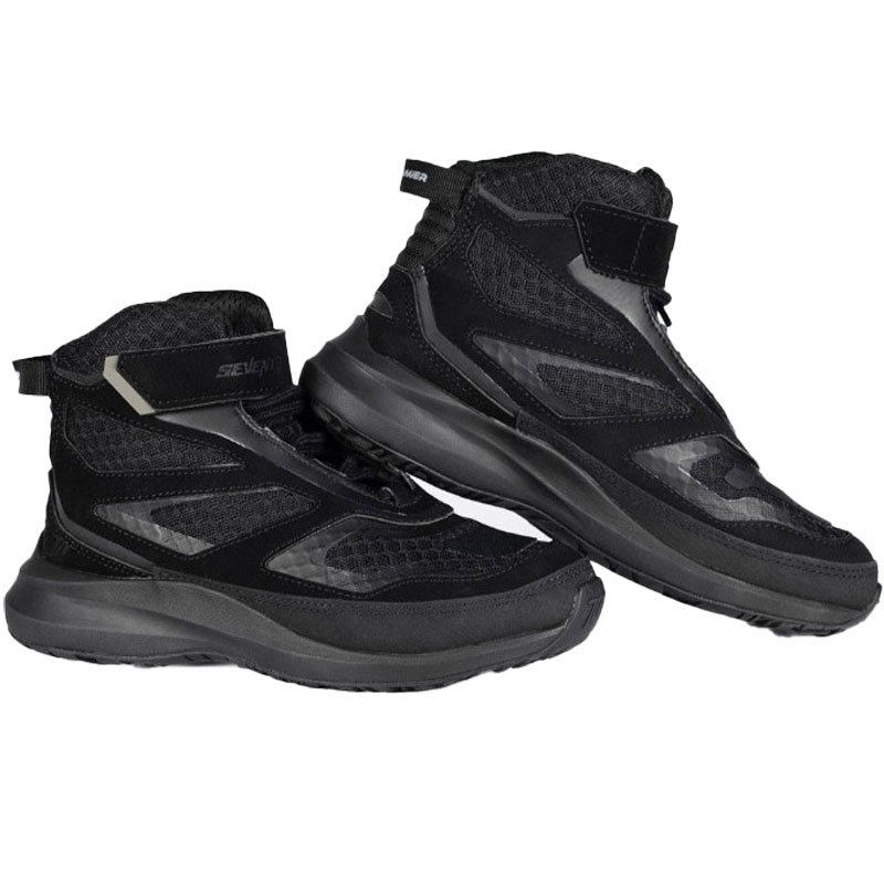 Seventy Degrees SD-BC9 Premier Motorradstiefel Schwarz