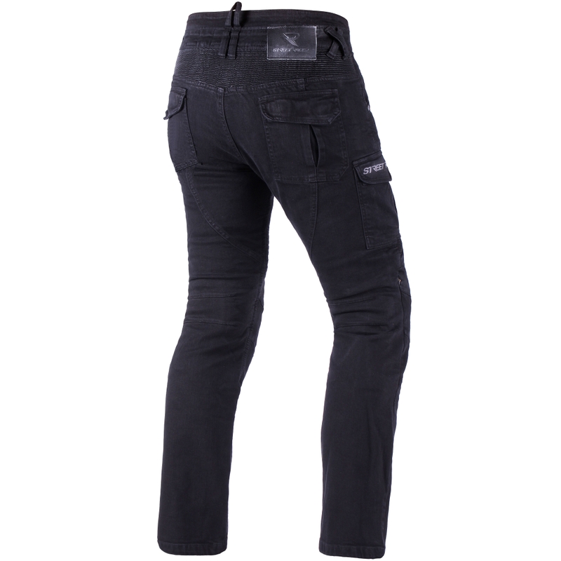 Street Racer Cargo CE Motorradjeans Schwarz