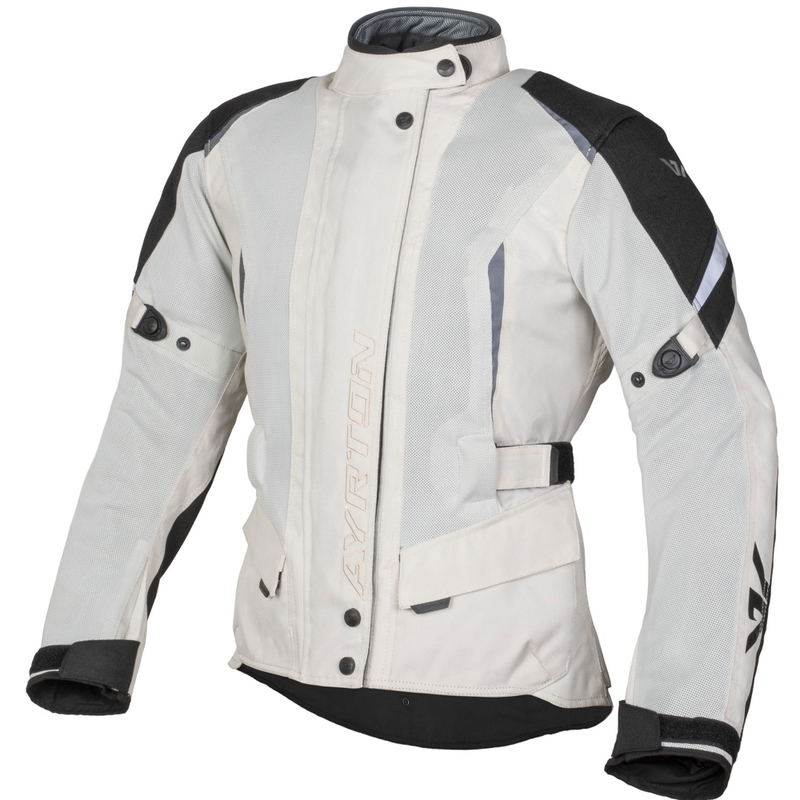 Damen Motorradjacke Ayrton Teressa II Flow creme-sand