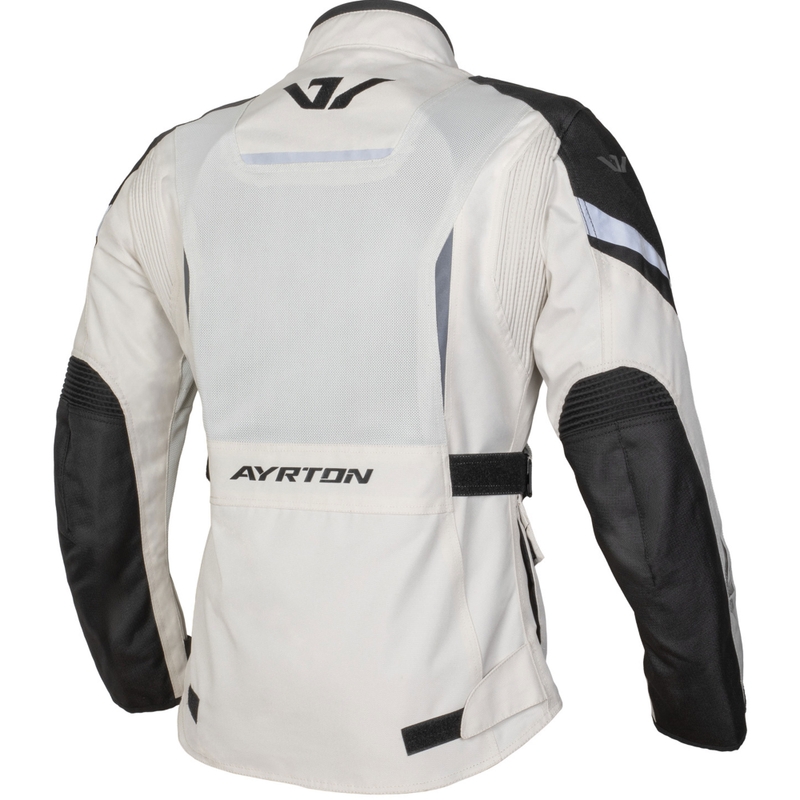 Damen Motorradjacke Ayrton Teressa II Flow creme-sand