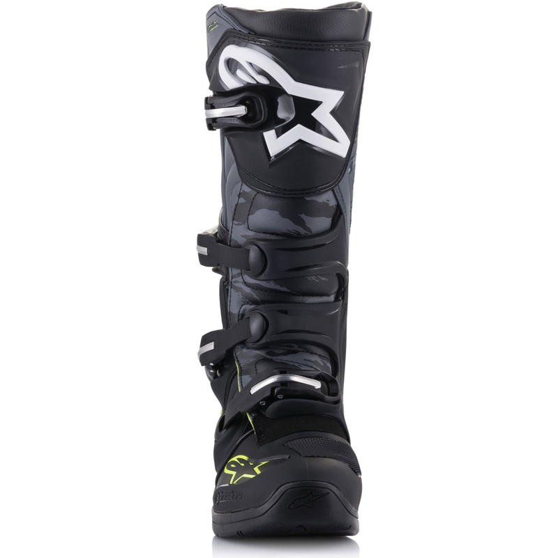 Alpinestars TECH 5 Motorradstiefel schwarz-grau-fluo gelb