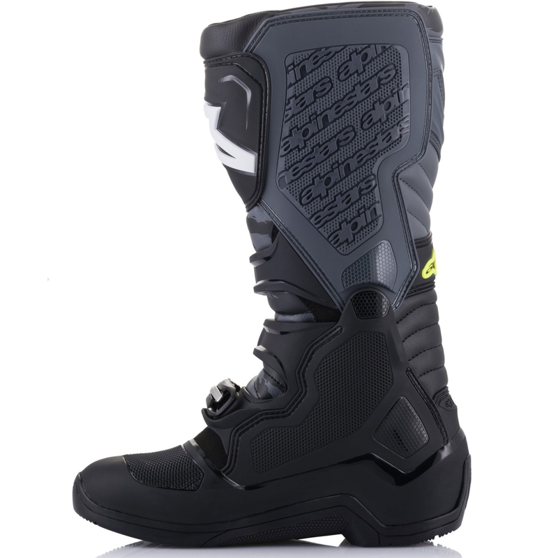 Alpinestars TECH 5 Motorradstiefel schwarz-grau-fluo gelb