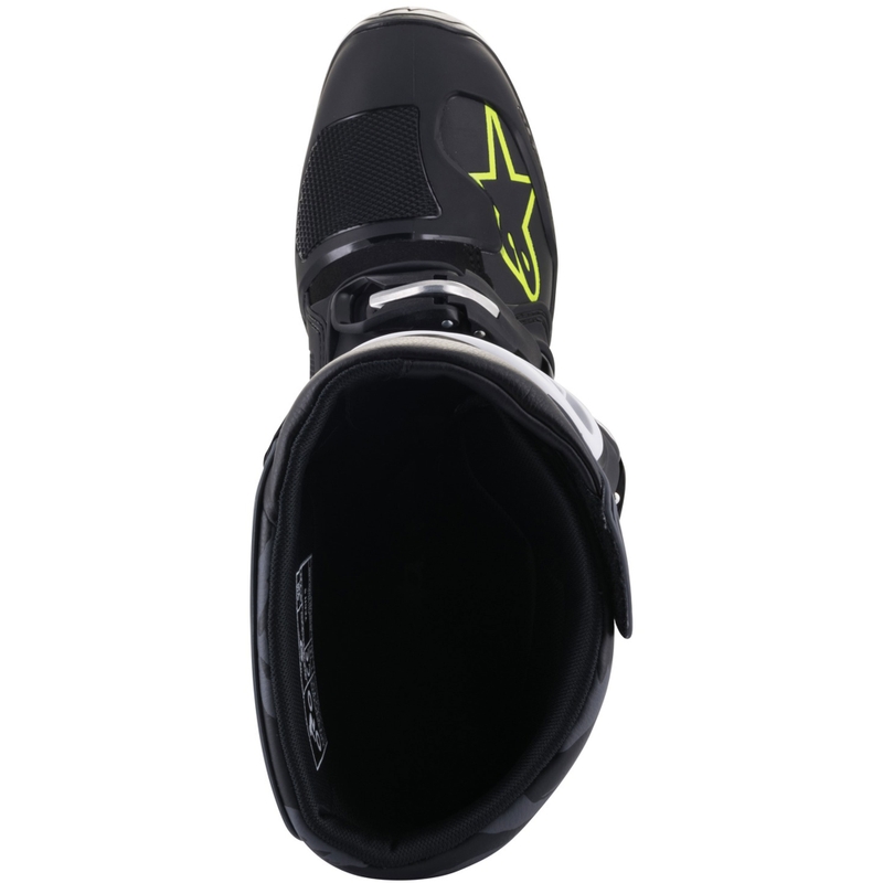 Alpinestars TECH 5 Motorradstiefel schwarz-grau-fluo gelb