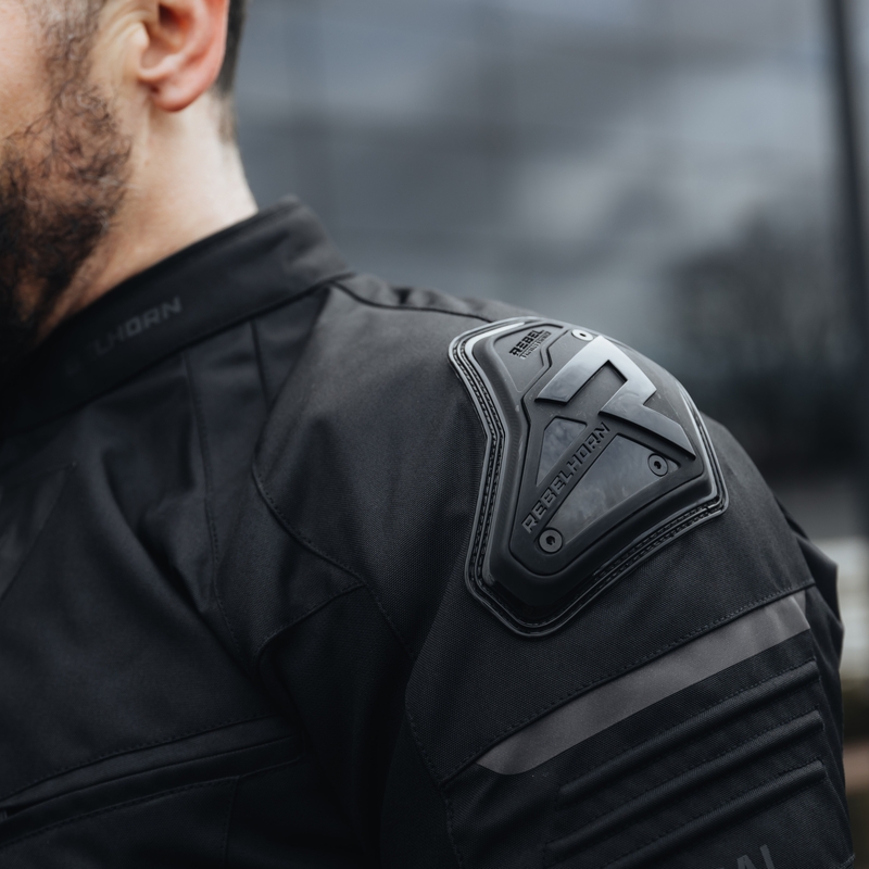 Rebelhorn Vandal Motorradjacke schwarz