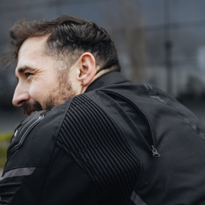 Rebelhorn Vandal Motorradjacke schwarz