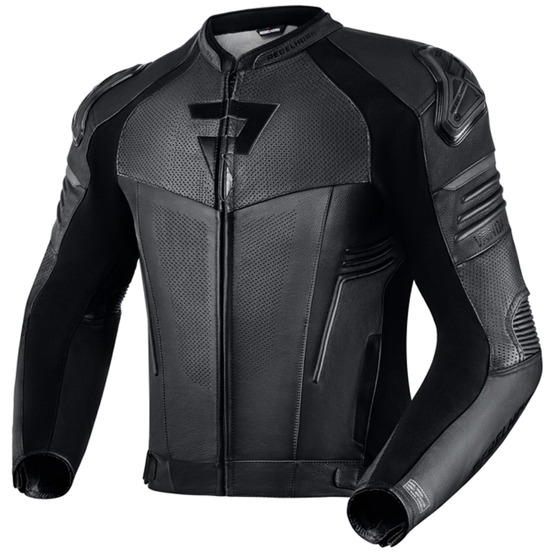 Rebelhorn Vandal Leder Motorradjacke schwarz