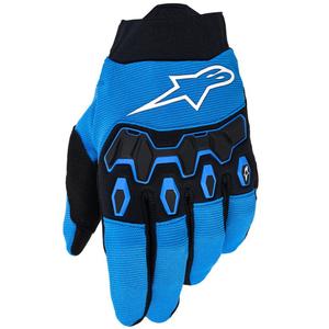 Alpinestars Full Bore V2 Jugend/Kinder Motorradhandschuhe blau-schwarz