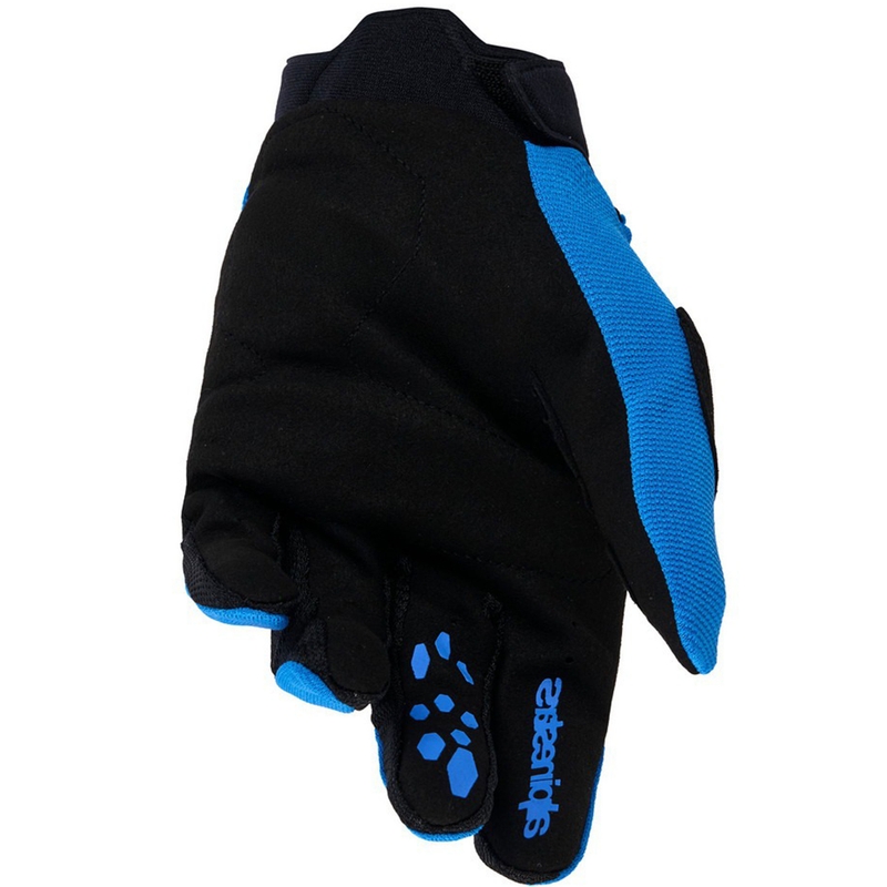 Alpinestars Full Bore V2 Jugend/Kinder Motorradhandschuhe blau-schwarz