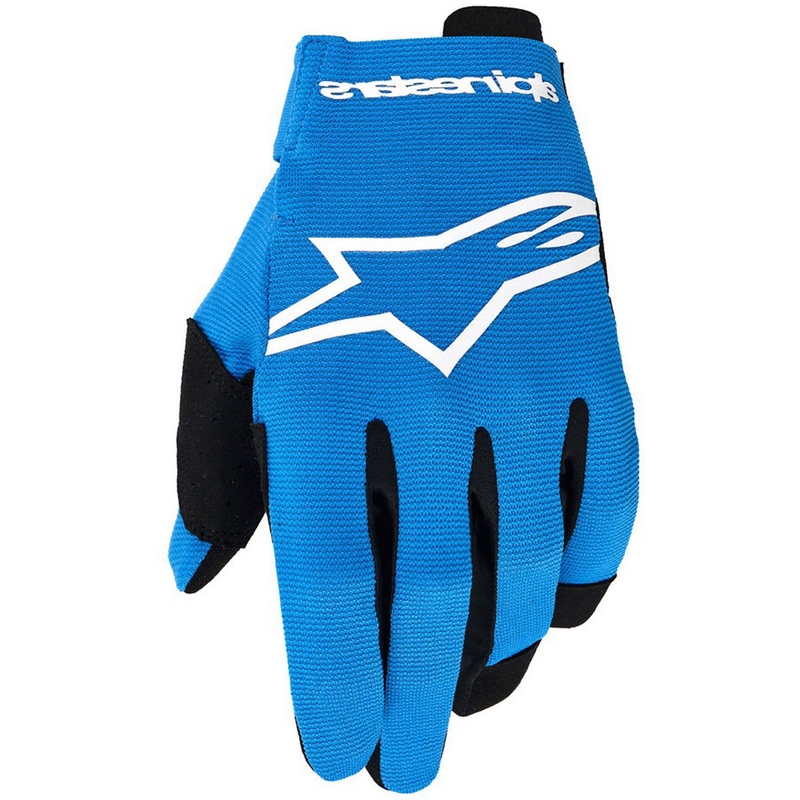 Kinder Motocross-Handschuhe Alpinestars Radar Youth Blau-Weiß