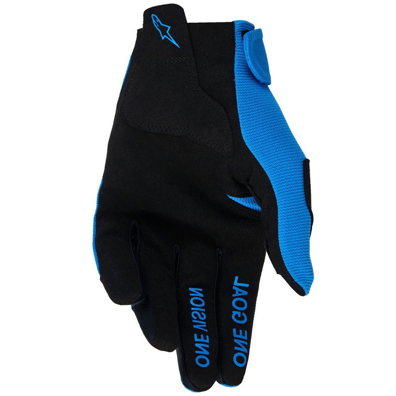 Kinder Motocross-Handschuhe Alpinestars Radar Youth Blau-Weiß
