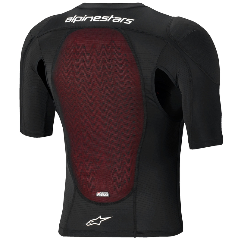 Alpinestars Bionic Plasma LT Kurzarm-Körperprotektor schwarz-rot-weiß