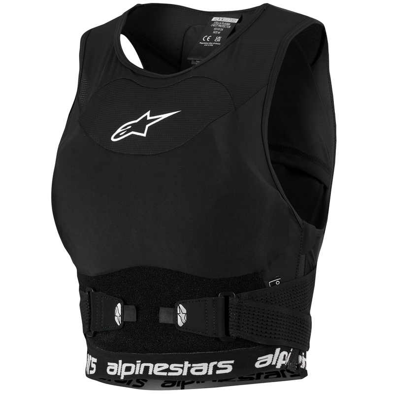 Körperschutz Alpinestars Stella Plasma Chest Schwarz-Weiß Damen