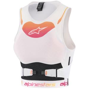 Körperschutz Alpinestars Stella Plasma Chest Weiß-Gradient Damen