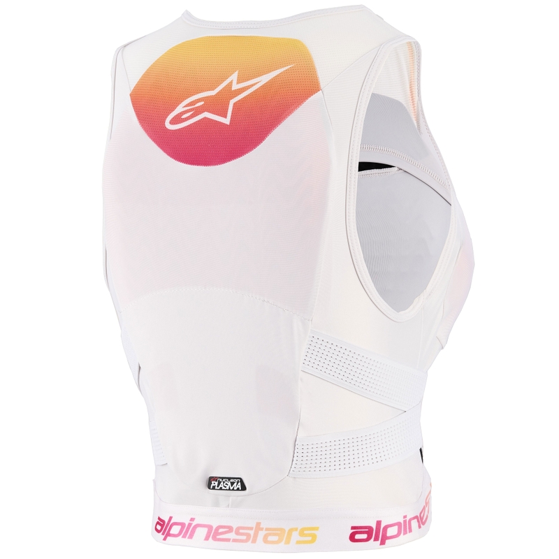 Körperschutz Alpinestars Stella Plasma Chest Weiß-Gradient Damen