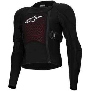 Alpinestars Bionic Plasma LT Youth Langarm-Körperschutz schwarz-rot-weiß