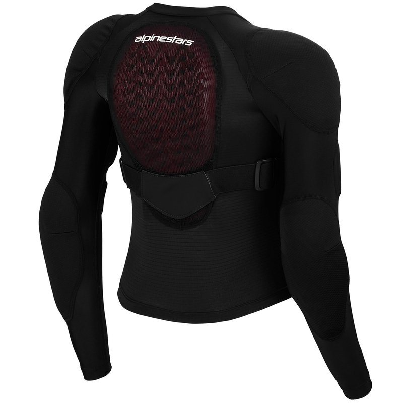 Alpinestars Bionic Plasma LT Youth Langarm-Körperschutz schwarz-rot-weiß