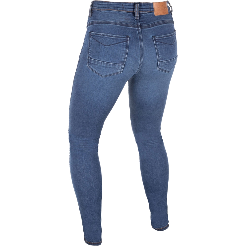 Damen Motorradjeans OXFORD SOFIA AA Slim hellblau