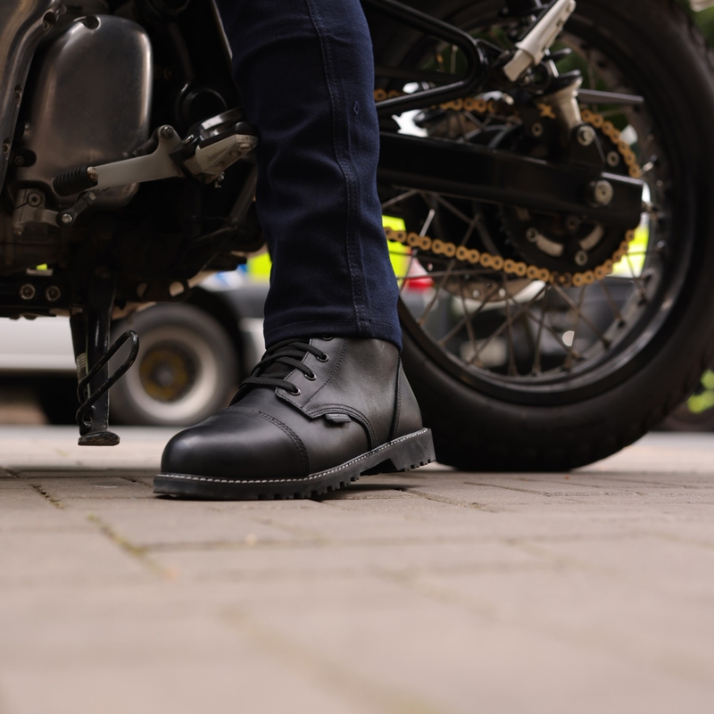 Oxford Merton 2.0 Motorradstiefel schwarz