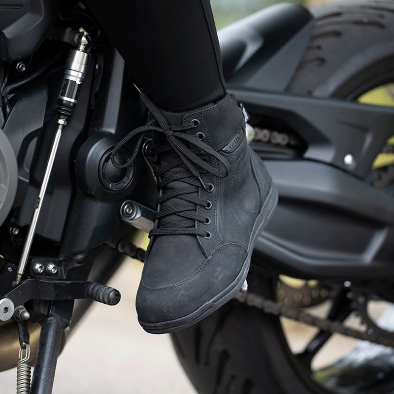 Damen Motorradstiefel OXFORD KICKBACK DRY2DRY™ schwarz
