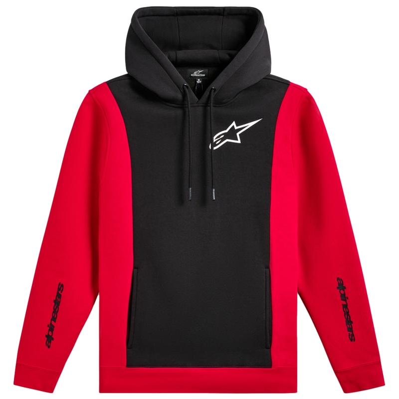 Alpinestars Ignite Hoodie schwarz-rot