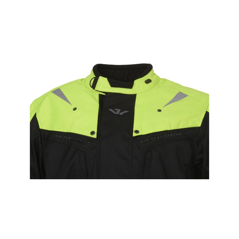 Ayrton Arcon schwarz-fluorgelbe Motorradjacke Ausverkauf