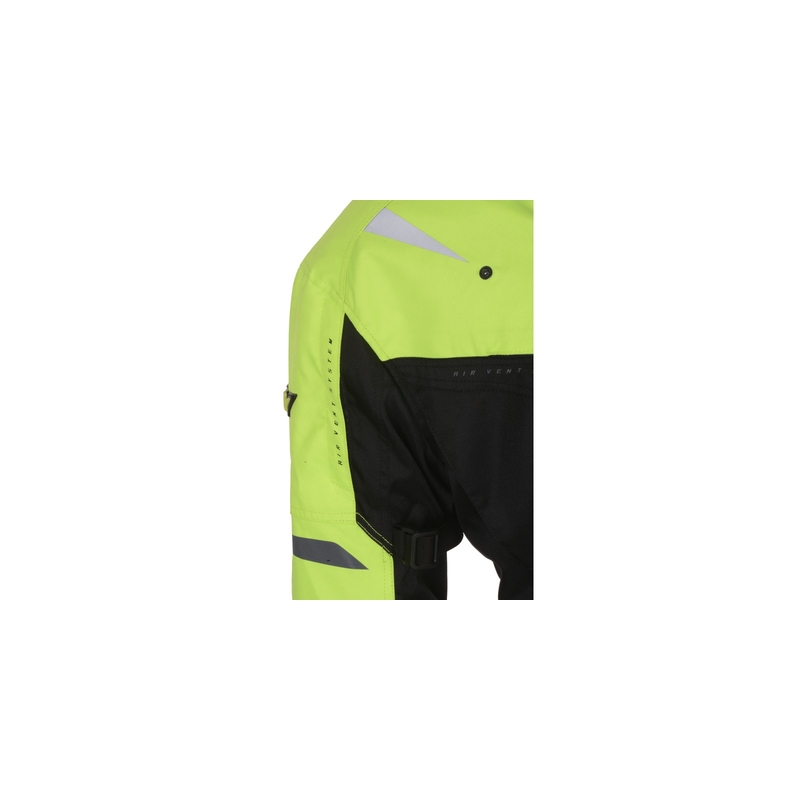 Ayrton Arcon schwarz-fluorgelbe Motorradjacke Ausverkauf