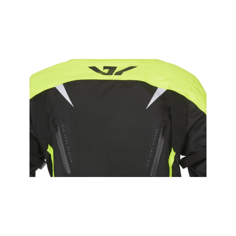 Ayrton Arcon schwarz-fluorgelbe Motorradjacke Ausverkauf