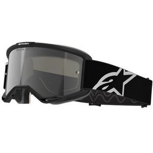 Alpinestars Vision 5 Corp Motocrossbrille schwarz mit klarer Linse