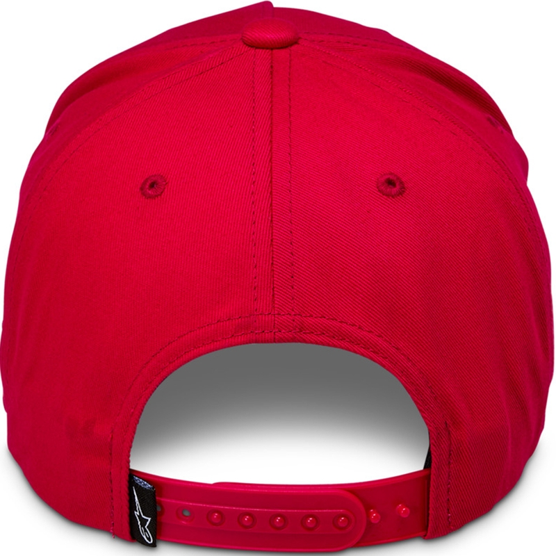 Alpinestars Ride Comp Snapback Cap rot-weiß-schwarz