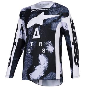 Alpinestars Racer Lahnd Motocross-Trikot grau-camo
