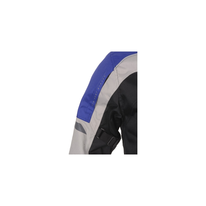 Ayrton Tonny schwarz-grau-blaue Motorradjacke