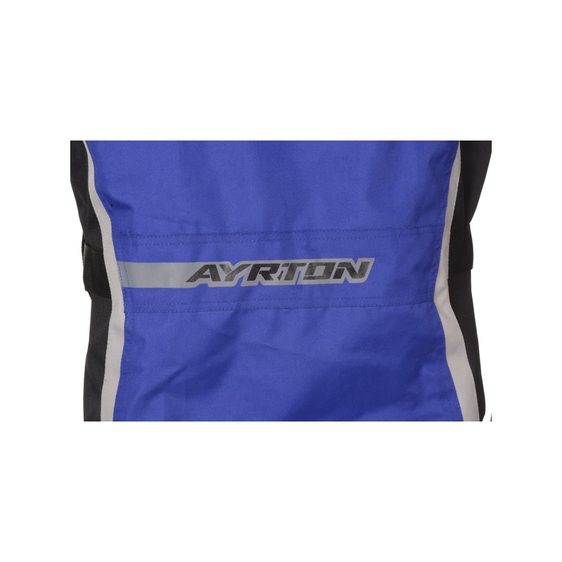 Ayrton Tonny schwarz-grau-blaue Motorradjacke