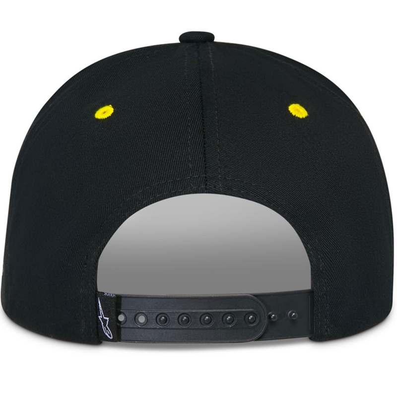 Alpinestars Thickness Snapback Cap schwarz-fluo gelb