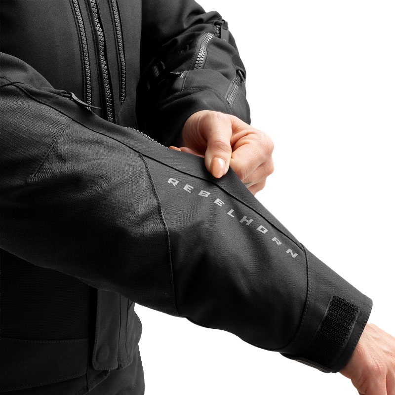 Damen Motorradjacke Rebelhorn Hardy 3.0 schwarz