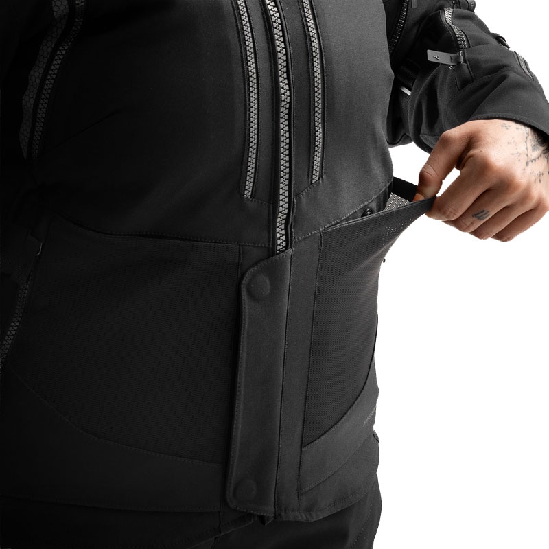 Damen Motorradjacke Rebelhorn Hardy 3.0 schwarz