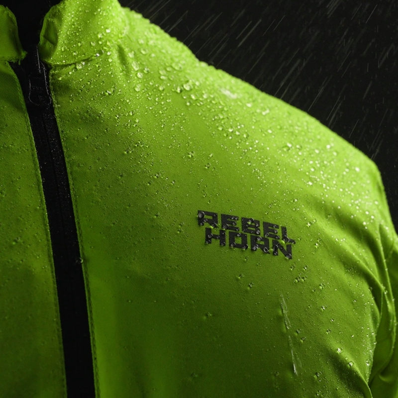 Damen Motorradjacke Rebelhorn Hardy 3.0 schwarz-grau-fluogelb