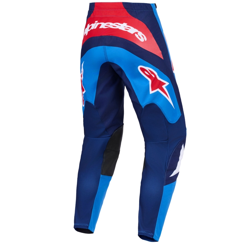 Alpinestars Fluid Grid Motocrosshose blau-rot-weiß