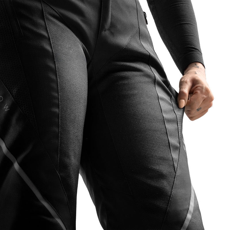 Damen Motorradhose Rebelhorn Hiflow V schwarz