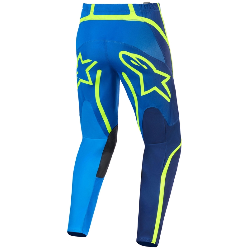 Alpinestars Fluid Apex Motocrosshose blau-neongelb
