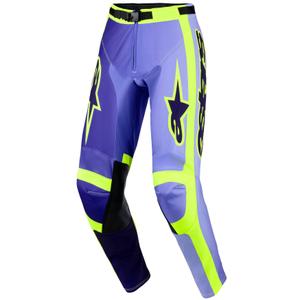 Alpinestars Racer Portl Motocrosshose lila-neongelb