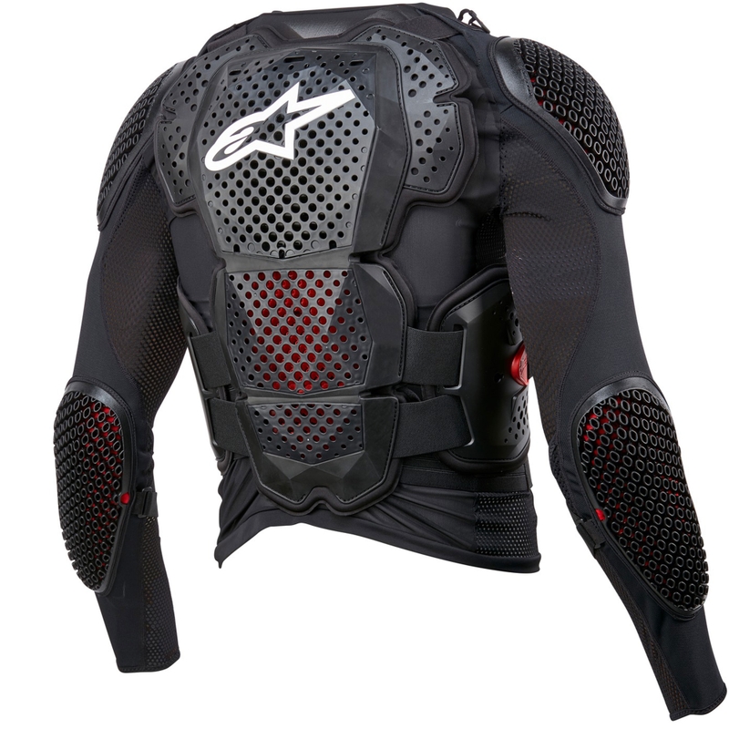 Alpinestars Bionic TECH 3 Körperprotektor schwarz-weiß-rot
