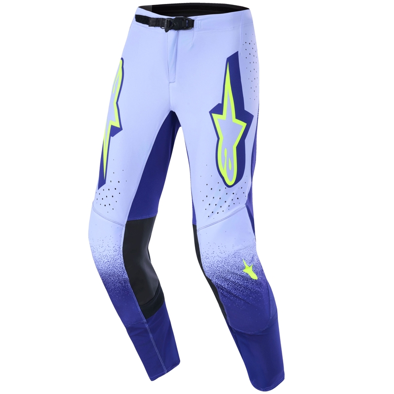 Alpinestars Supertech Scenz Motocrosshose lila-neongelb