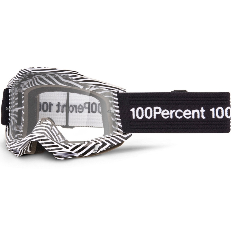 100% Accuri 2 Samba Motocross-Brille mit klarem Plexiglas
