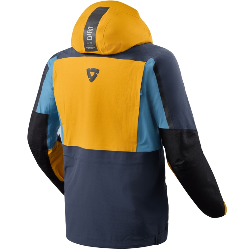 Revit Blackwater 3 H2O Motorradjacke senfgelb-blau