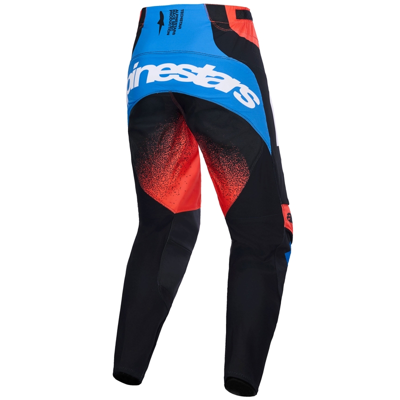 Alpinestars Techstar Knif Motocrosshose orange-schwarz-blau