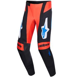 Alpinestars Techstar Knif Motocrosshose orange-schwarz-blau