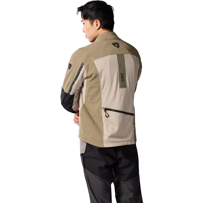 Revit Territory 2 Motorradjacke sandgrün