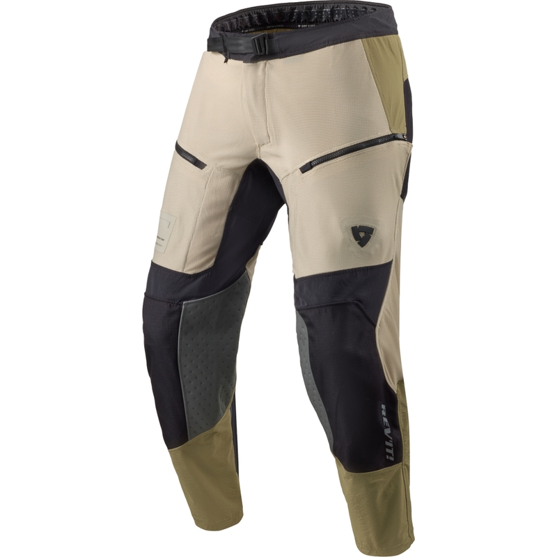 Motorradshorts Revit Territory 2 Sand-Schwarz