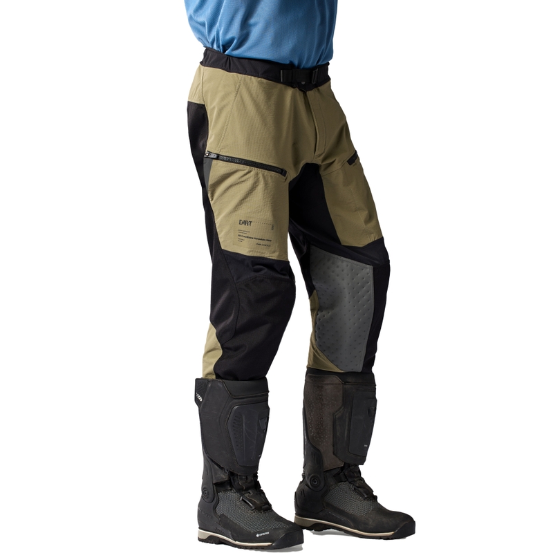 Revit Peninsula 2 Motorradhose grün-schwarz